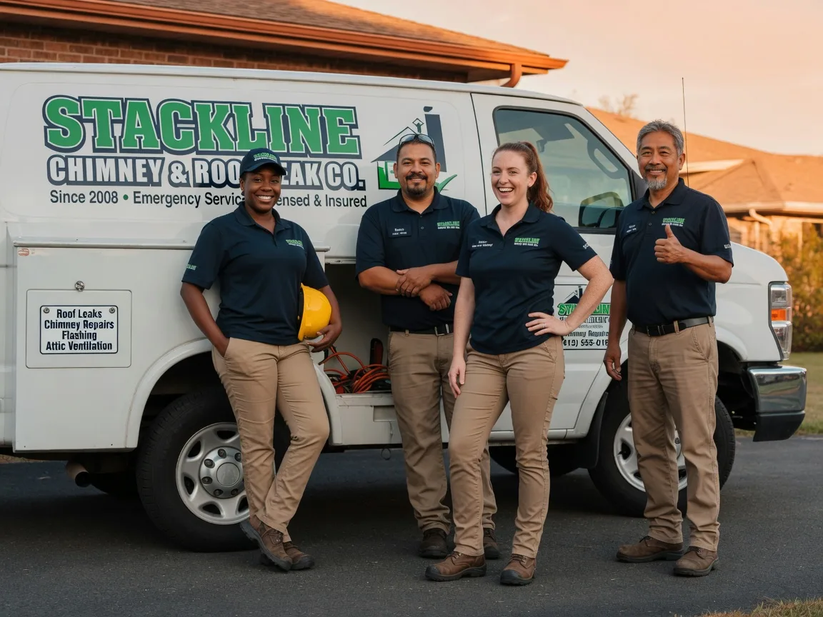 Chimney flashing repair company in Wahkiacus, WA